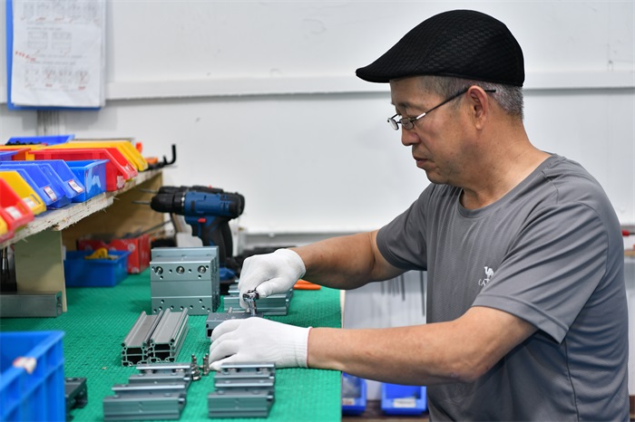 組裝展示